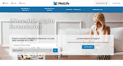 Desktop Screenshot of metlife.com.uy